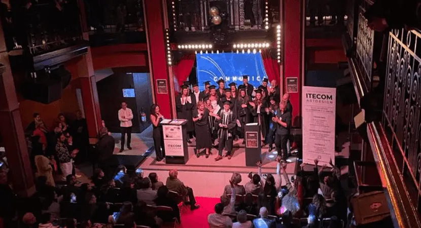 Photo Remise des diplômes d'Itecom ArtDesign