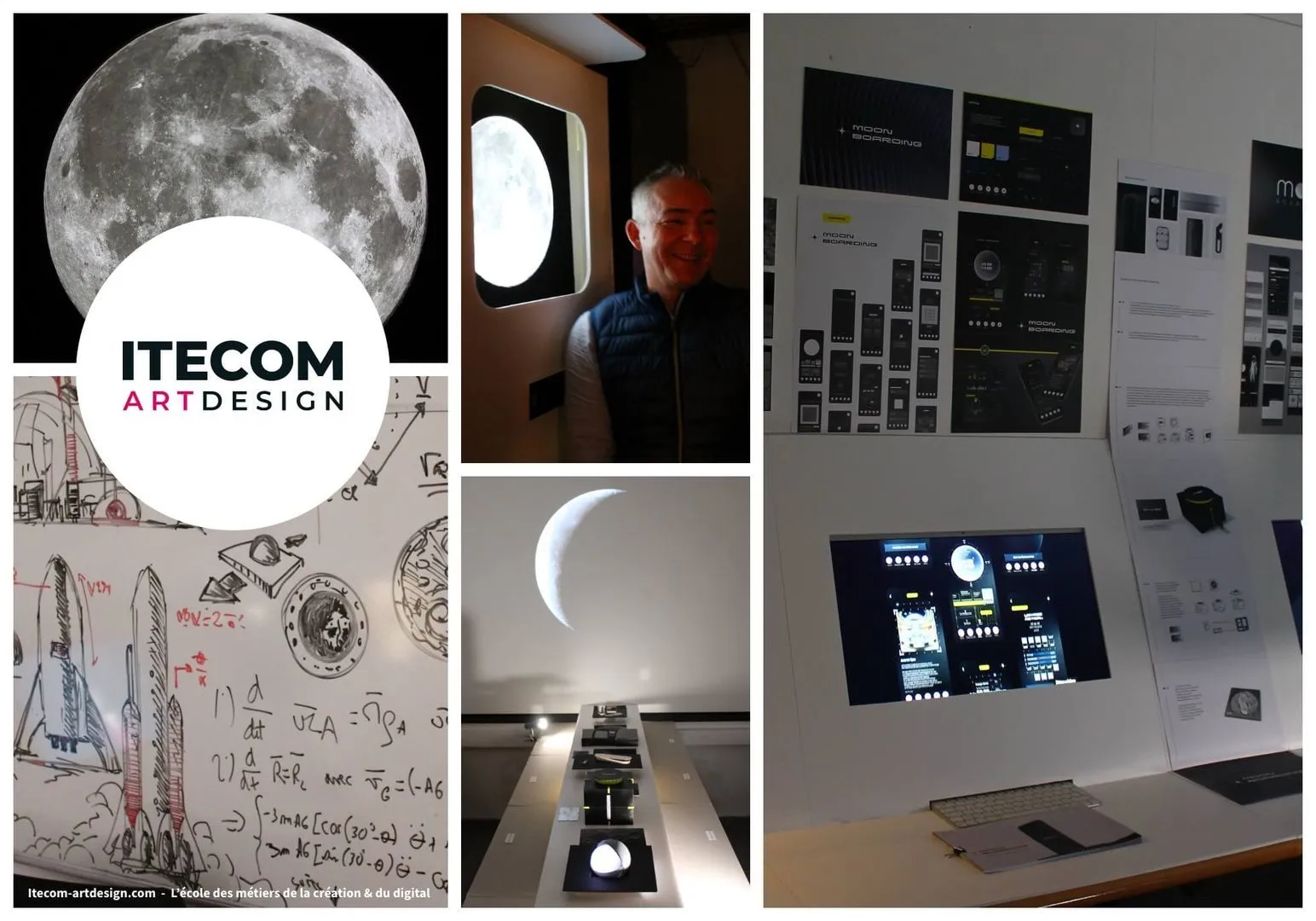 Formation UX UI Design, JPO Itecom Art Design Paris 2024