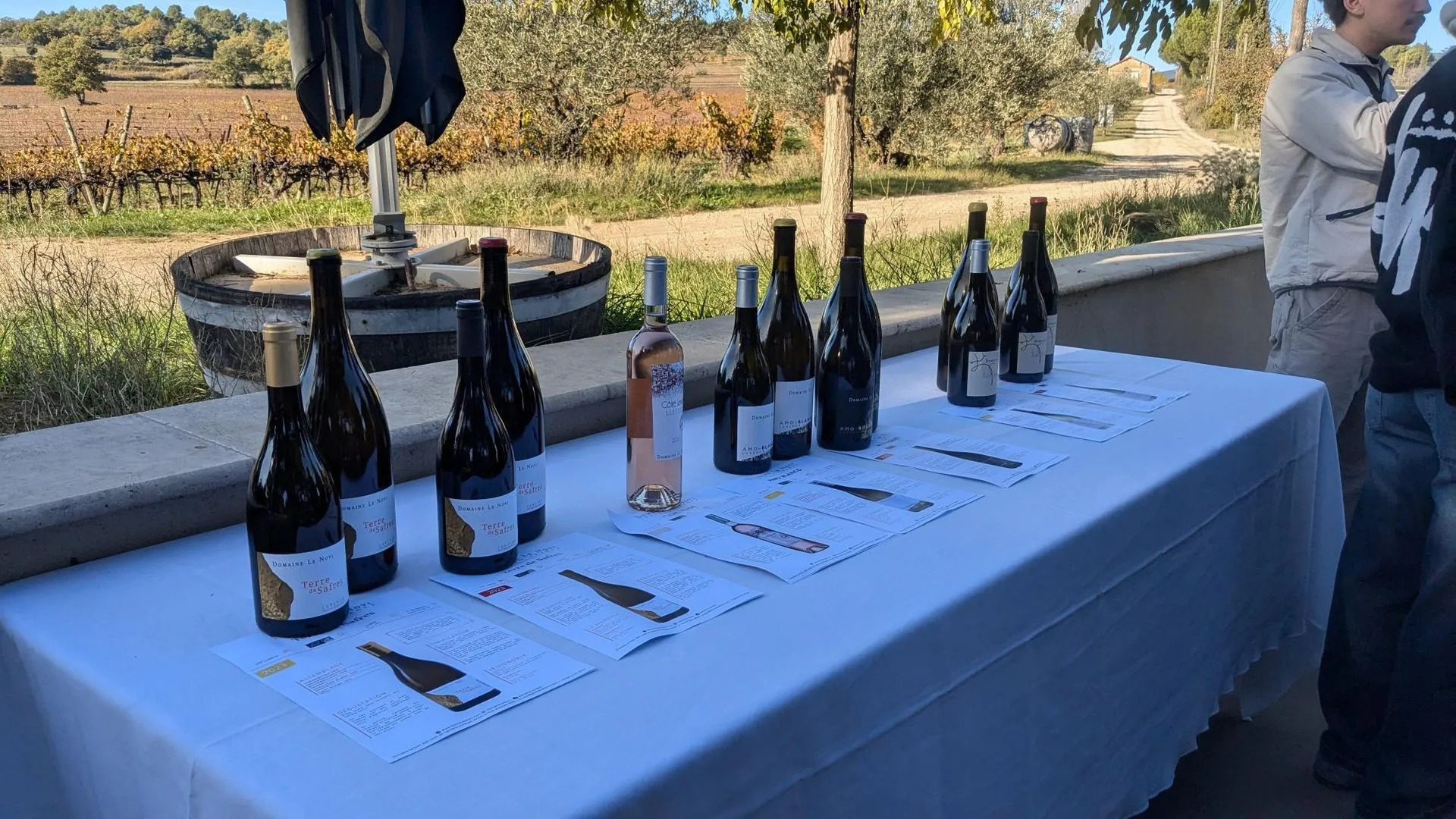 Les packaging actuels du Domaine de Novi, refonte identité visuelle, itecom art design Aix