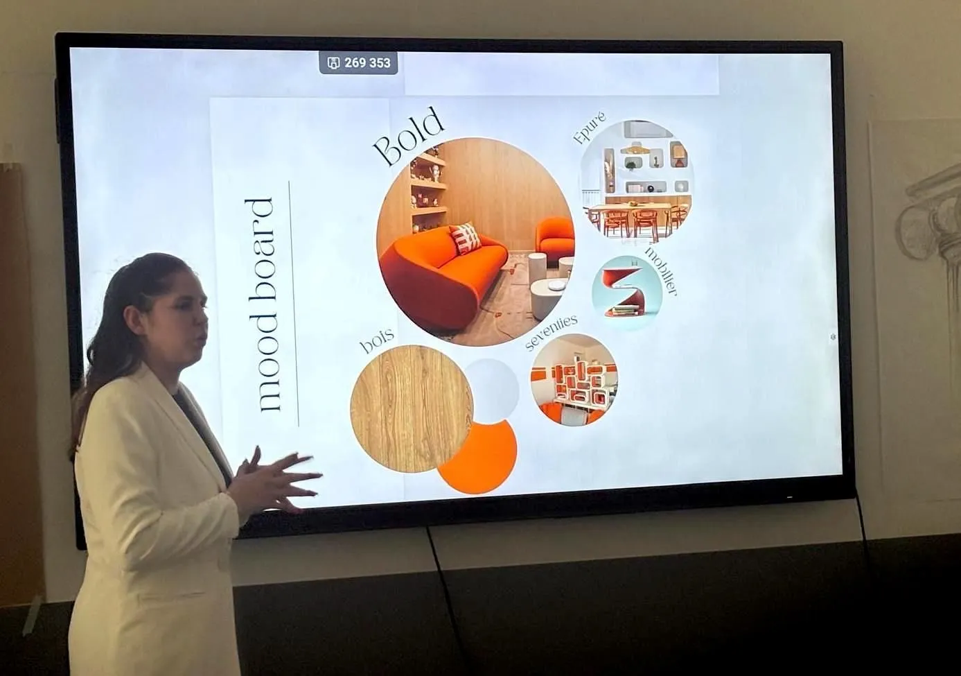 Présentation oral des projets pour la collaboration Crous Nice et Itecom Art Design