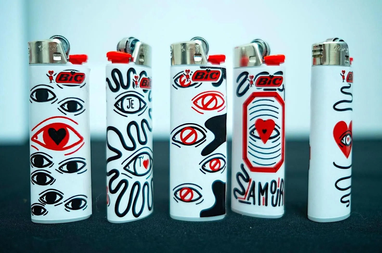 Collaboration des étudiants d'Itecom ArtDesign et la marque BIC