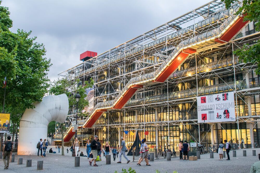Photo du Centre Pompidou à Paris