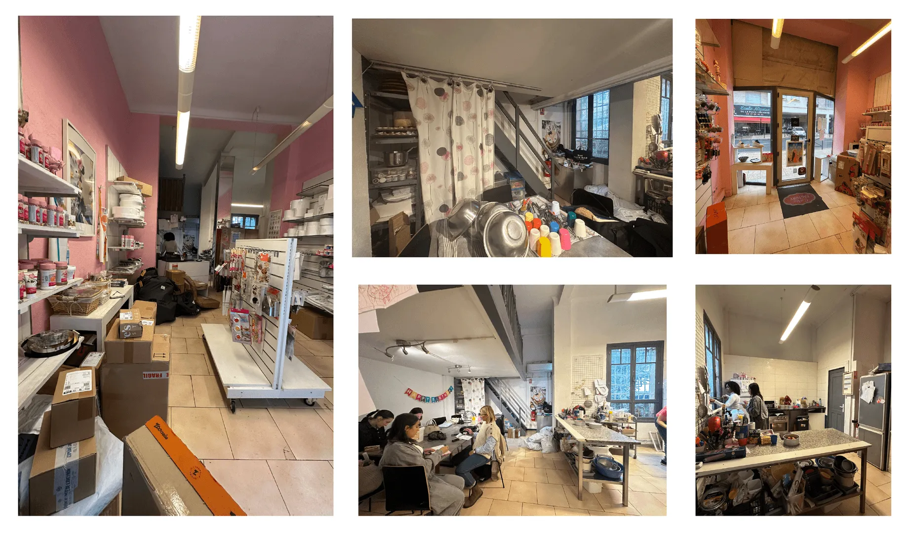 projet rénovation Cake Factory à Antibe - formation décoration d'Intérieur Nice
