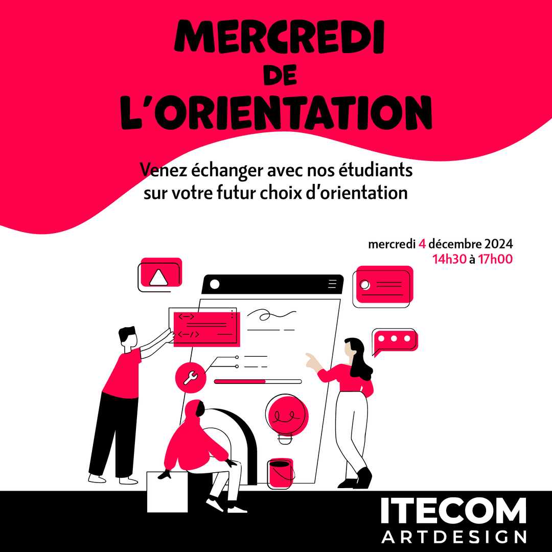 Soirée d'orientation pour tout ceux qui veulent des informations sur notre école de design